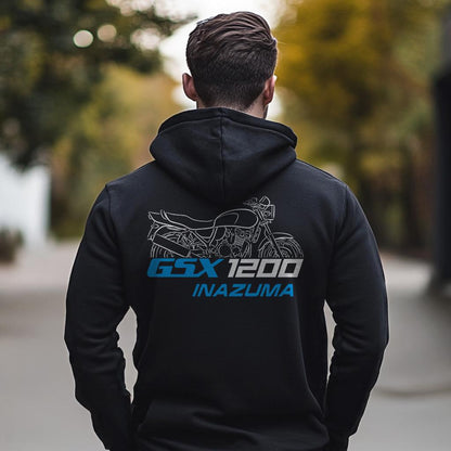 Suzuki GSX1200 Inazuma Inspired Hoodie - Motorcycle Sweatshirt for Riders