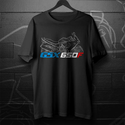 Suzuki GSX650F Inspired T-Shirt - Motorcycle Tee Shirt for Riders