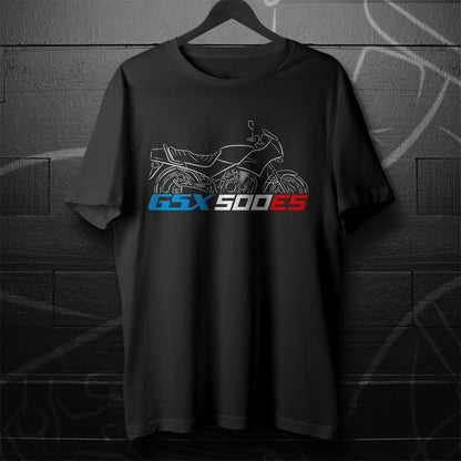 Suzuki GSX500ES Inspired T-Shirt - Motorcycle Tee Shirt for Riders