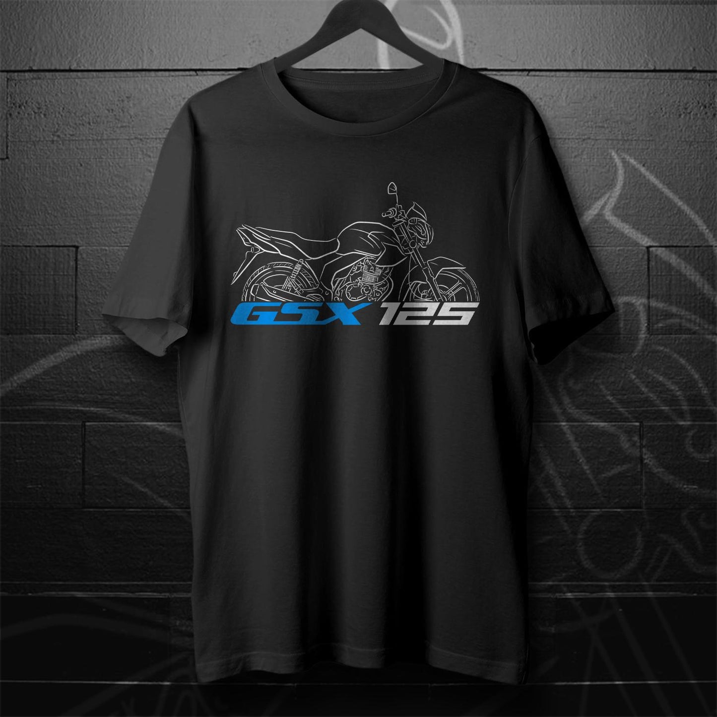 Suzuki GSX125 Inspired T-Shirt - Motorcycle Tee Shirt for Riders