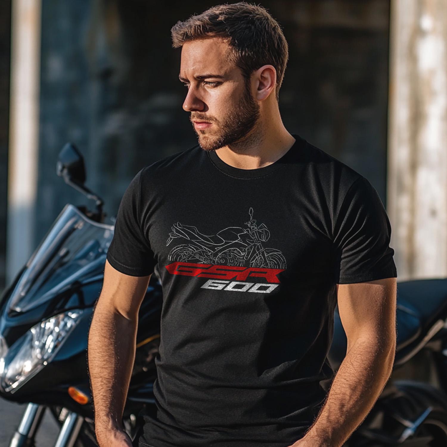 Suzuki GSR600 Inspired T-Shirt - Motorcycle Tee Shirt for Riders