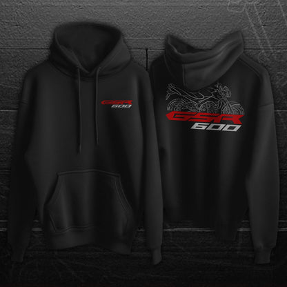 Suzuki GSR600 Inspired Hoodie - Motorcycle Sweatshirt for Riders