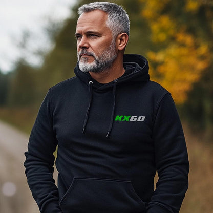 Kawasaki KX60 Inspired Hoodie - Motorcycle Sweatshirt for Riders
