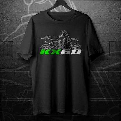 Kawasaki KX60 Inspired T-Shirt - Motorcycle Tee Shirt for Riders