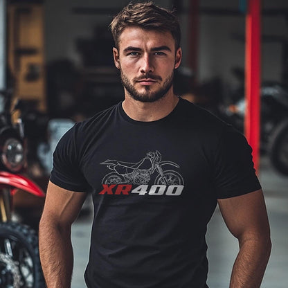 Honda XR400 Inspired T-Shirt - Motorcycle Tee Shirt for Riders