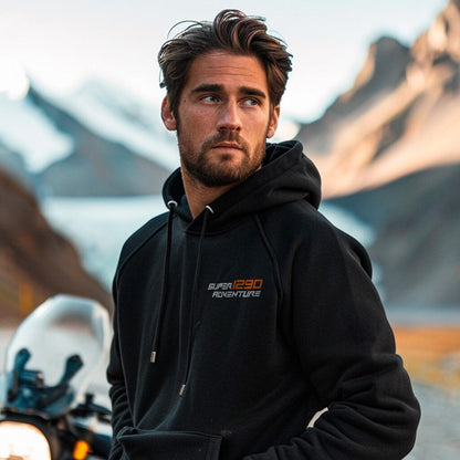 KTM 1290 Super Adventure Hoodie - Motorcycle Sweatshirt for ADV Riders