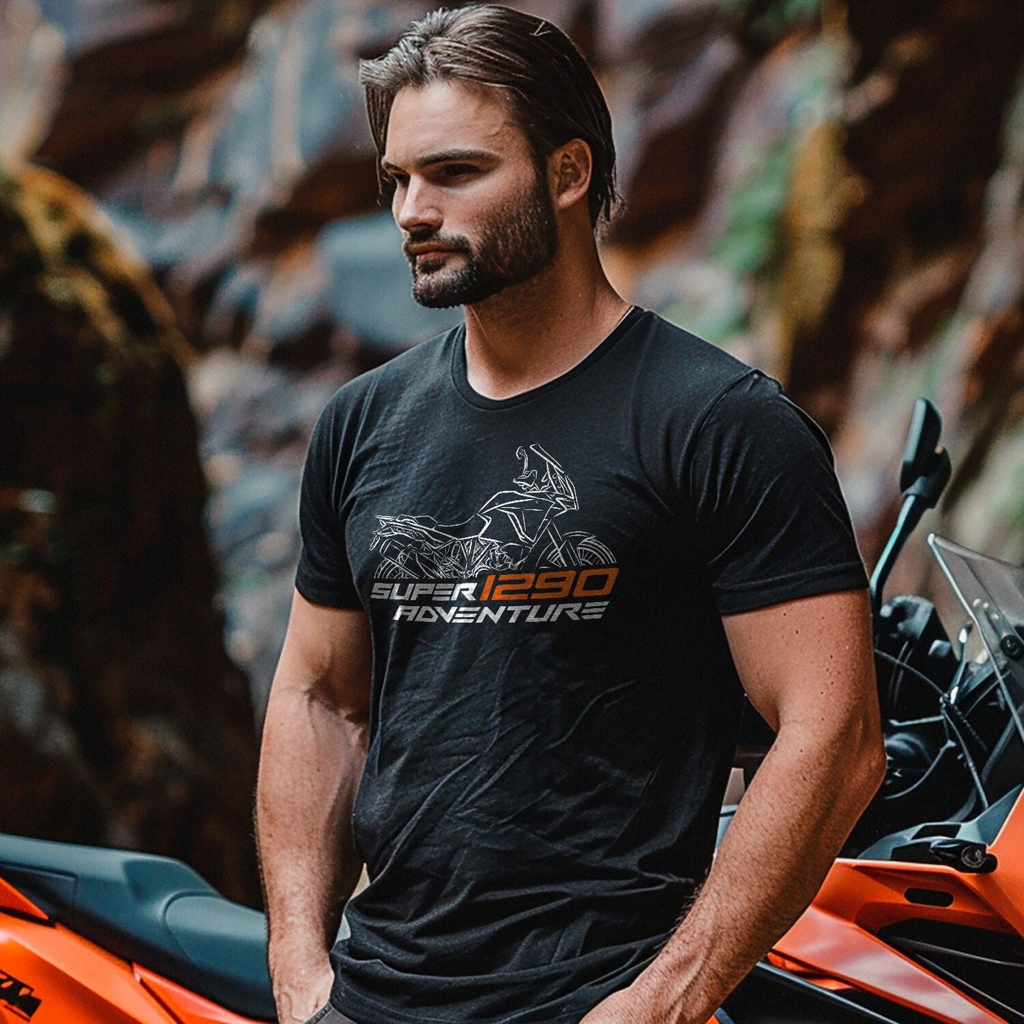 KTM 1290 Super Adventure T-Shirt - Motorcycle Tee Shirt for ADV Riders