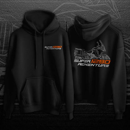 KTM 1290 Super Adventure Hoodie - Motorcycle Sweatshirt for ADV Riders