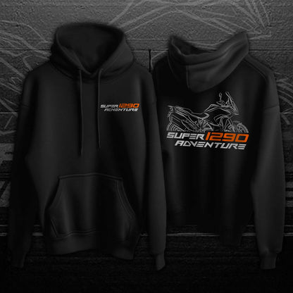 KTM 1290 Super Adventure Hoodie - Motorcycle Sweatshirt for ADV Riders