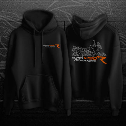 KTM 1290 Super Adventure Hoodie - Motorcycle Sweatshirt for ADV Riders