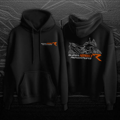 KTM 1290 Super Adventure Hoodie - Motorcycle Sweatshirt for ADV Riders