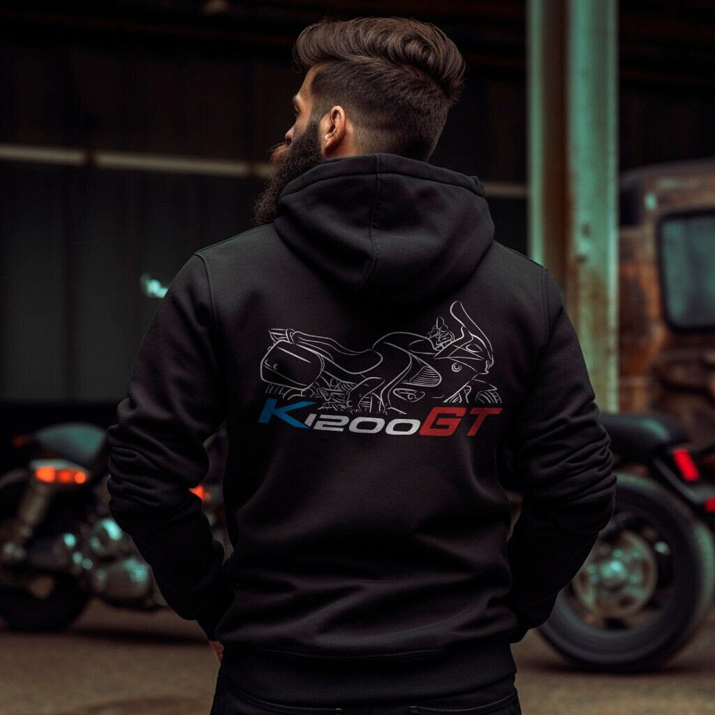 BMW K1200GT Hoodie - Motorcycle Sweatshirt for Motorrad Riders
