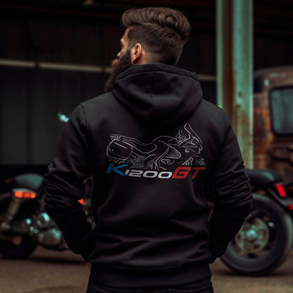 BMW K1200GT Hoodie - Motorcycle Sweatshirt for Motorrad Riders
