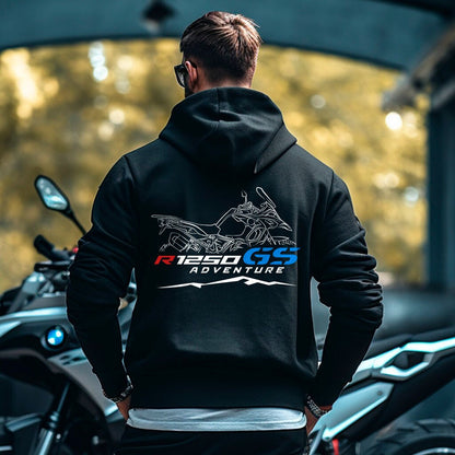 BMW R1250GSA Hoodie - Motorcycle Sweatshirt for Motorrad ADV Riders