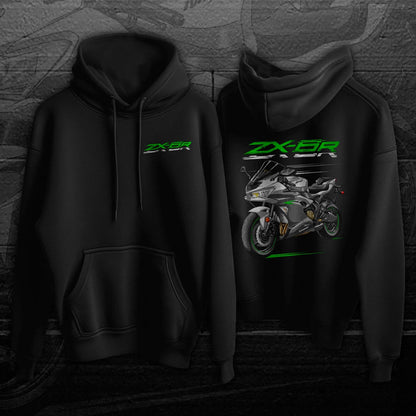 Kawasaki ZX-6R 2021-23 Hoodie - Motorcycle Sweatshirt for Riders