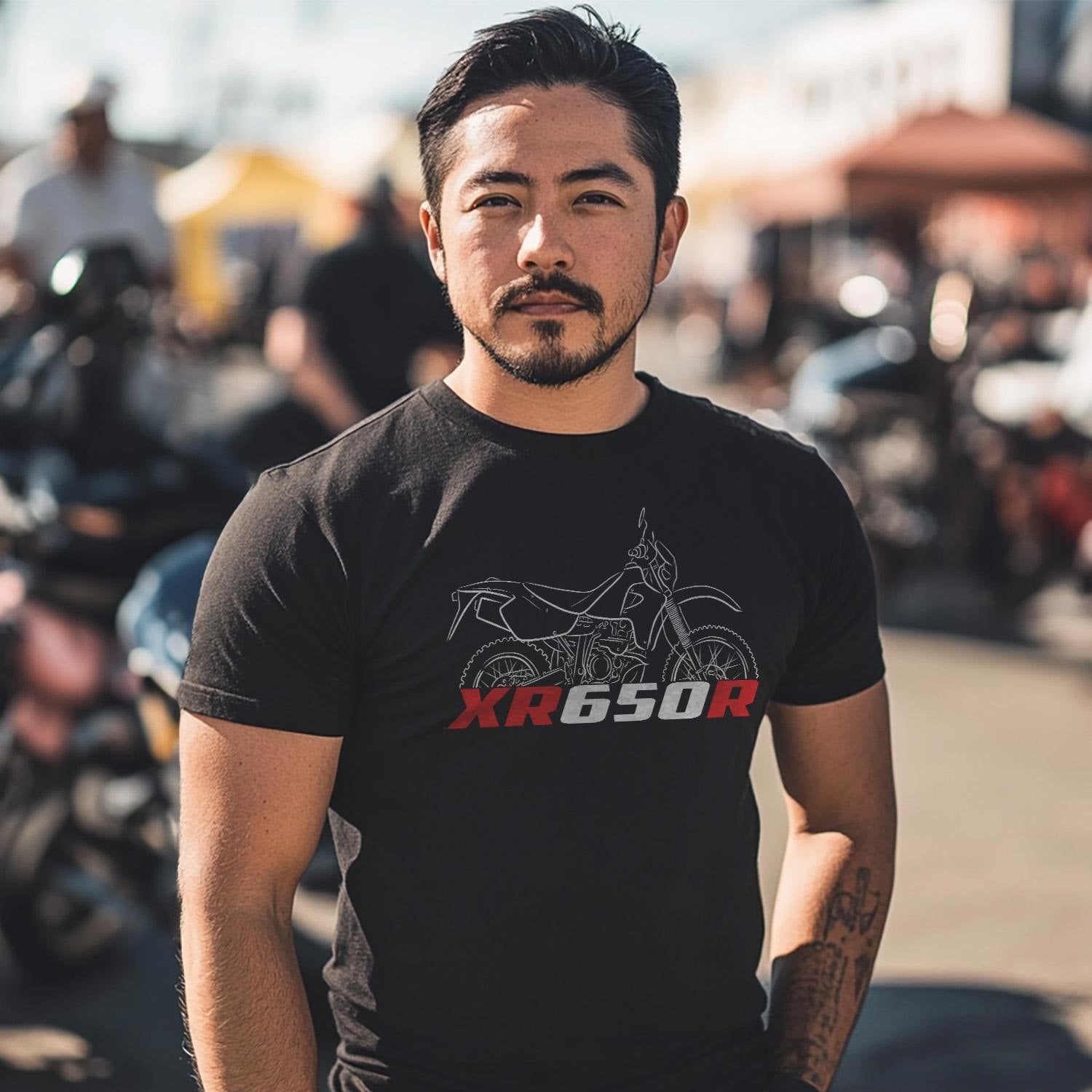 Honda XR650R Inspired T-Shirt - Motorcycle Tee Shirt for Riders
