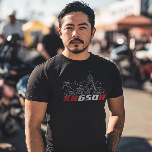 Honda XR650R Inspired T-Shirt - Motorcycle Tee Shirt for Riders