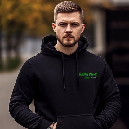 Kawasaki Versys-X Urban 300 Inspired Hoodie - Motorcycle Sweatshirt for Riders