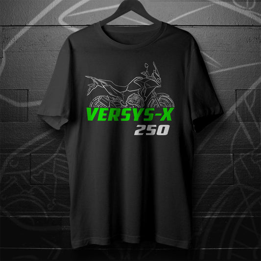 Kawasaki Versys-X 250 Inspired T-Shirt - Motorcycle Tee Shirt for Riders