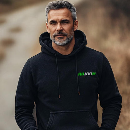 Kawasaki KD100M 1976 - 1979 Inspired Hoodie - Motorcycle Sweatshirt for Riders
