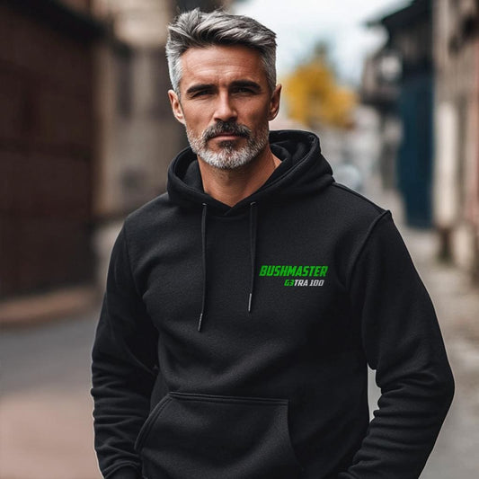 Kawasaki G3TRA 100 BushMaster 1971 Inspired Hoodie - Motorcycle Sweatshirt for Riders
