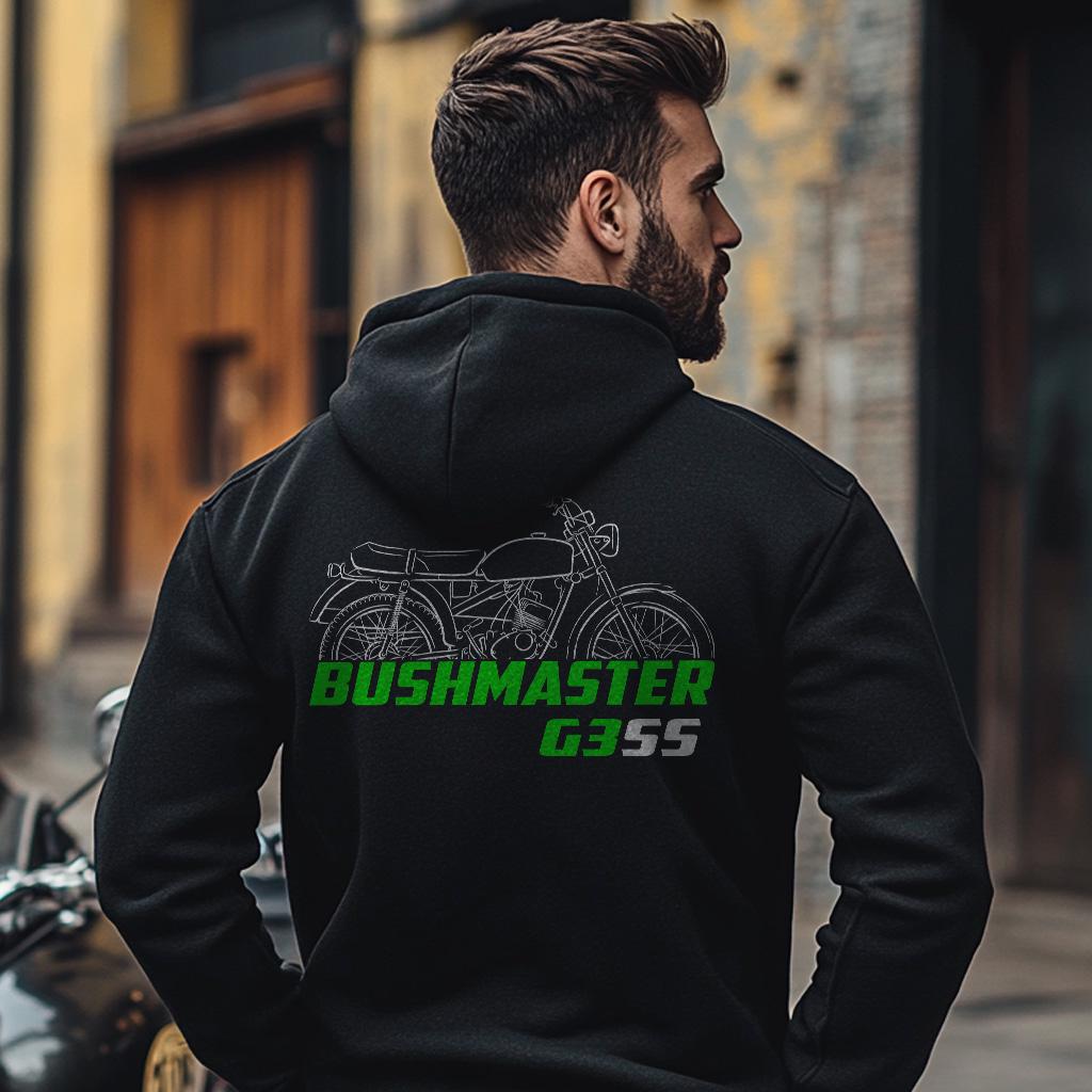Kawasaki G3SS Bushmaster 1969 - 1970 Inspired Hoodie - Motorcycle Sweatshirt for Riders