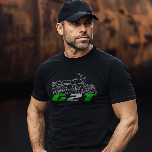 Kawasaki G2T 1974 - 1976 Inspired T-Shirt - Motorcycle Tee Shirt for Riders