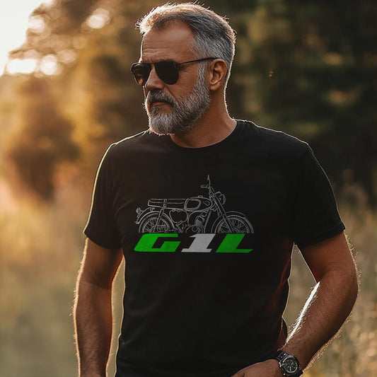 Kawasaki G1L 1967 - 1969 Inspired T-Shirt - Motorcycle Tee Shirt for Riders