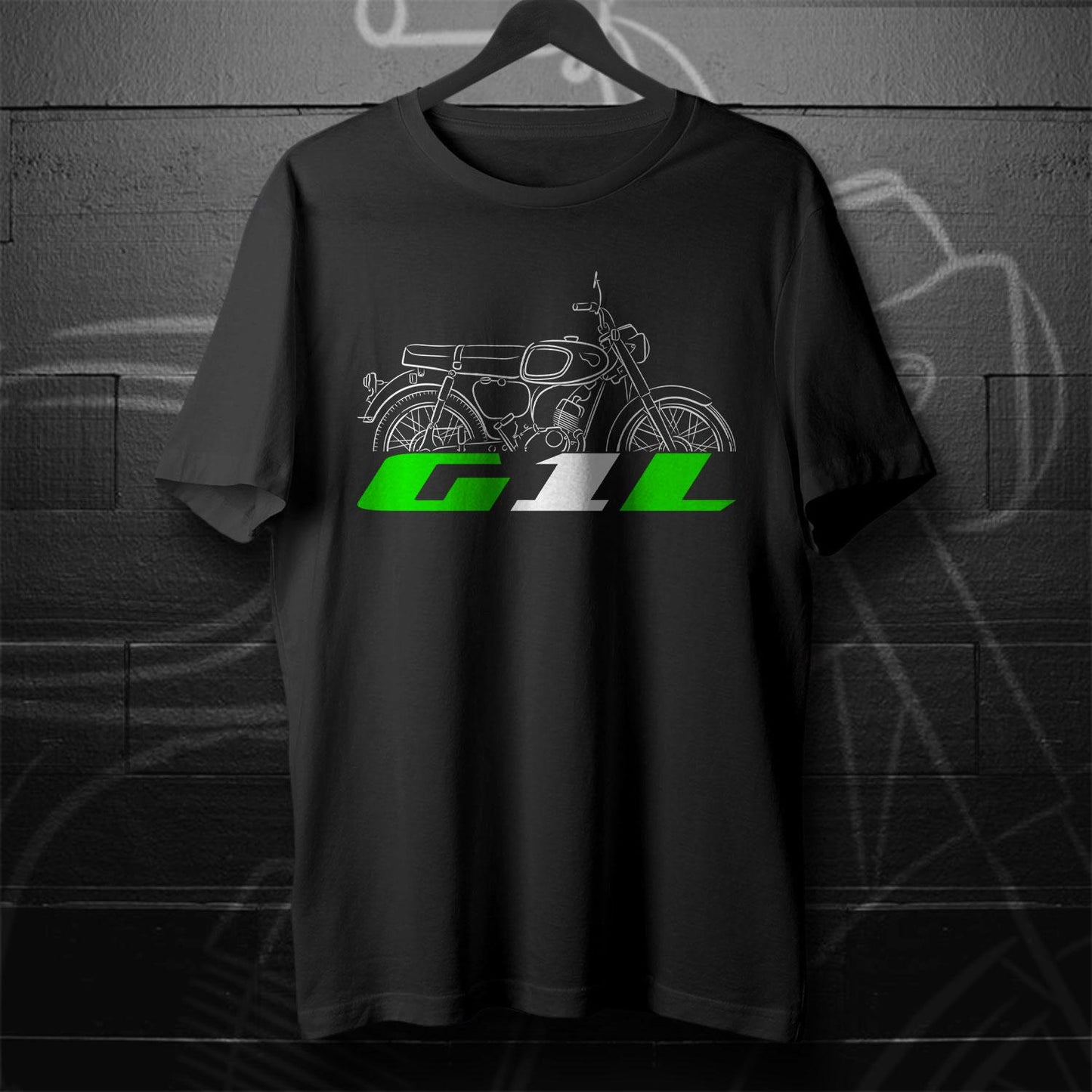 Kawasaki G1L 1967 - 1969 Inspired T-Shirt - Motorcycle Tee Shirt for Riders
