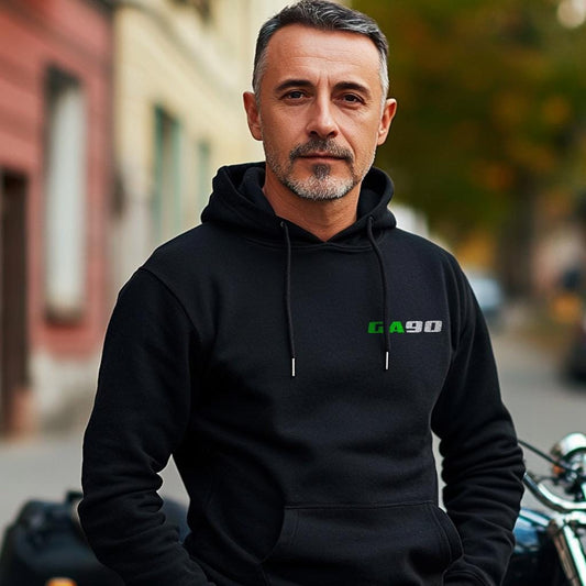 Kawasaki GA90 1971 - 1974 Inspired Hoodie - Motorcycle Sweatshirt for Riders
