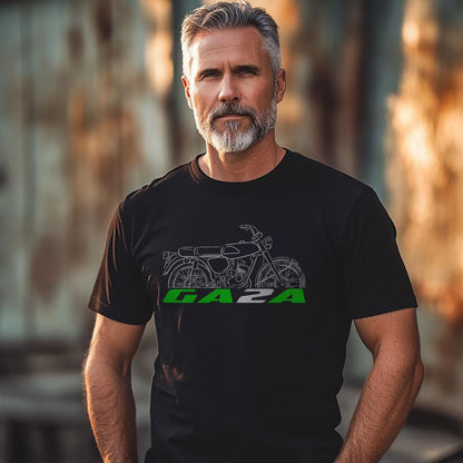 Kawasaki GA2A 1971 - 1974 Inspired T-Shirt - Motorcycle Tee Shirt for Riders