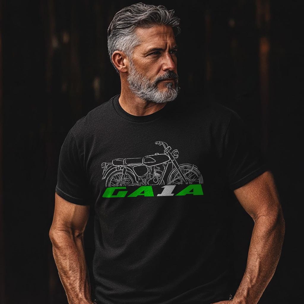 Kawasaki GA1A 1971 - 1974 Inspired T-Shirt - Motorcycle Tee Shirt for Riders