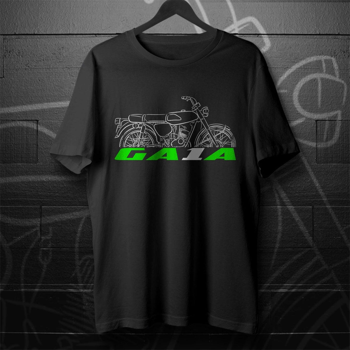 Kawasaki GA1A 1971 - 1974 Inspired T-Shirt - Motorcycle Tee Shirt for Riders