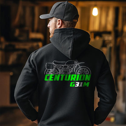 Kawasaki G31M Centurion 1970 - 1971 Inspired Hoodie - Motorcycle Sweatshirt for Riders