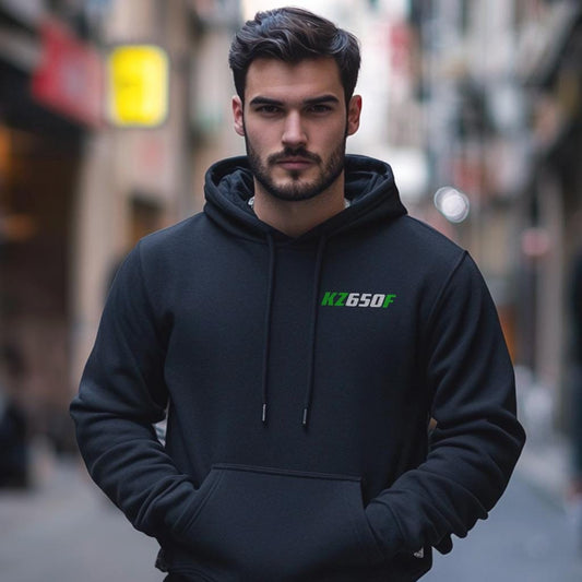 Kawasaki Z650F & KZ650F Inspired Hoodie - Motorcycle Sweatshirt for Riders