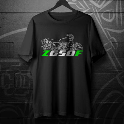 Kawasaki Z650F & KZ650F Inspired T-Shirt - Motorcycle Tee Shirt for Riders