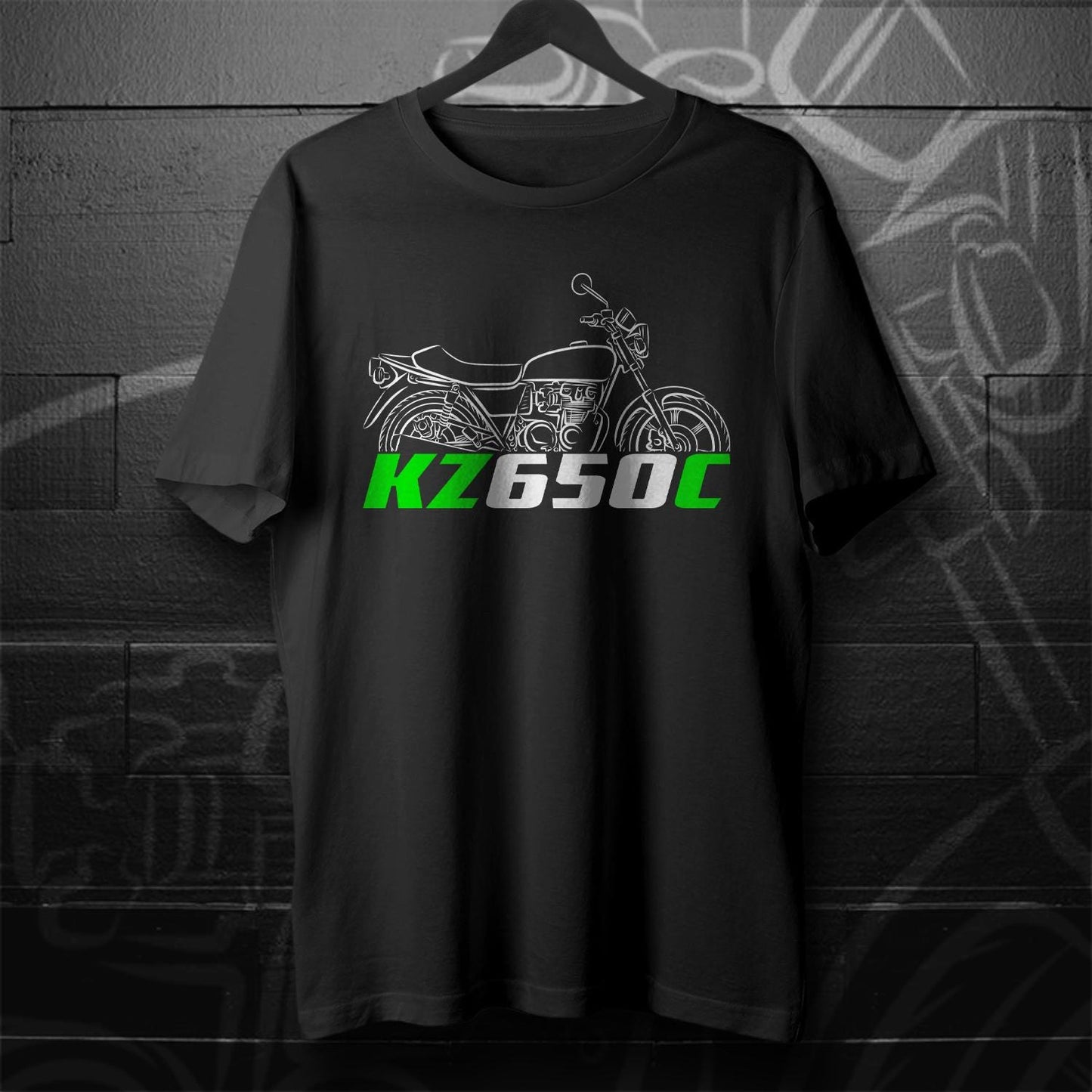 Kawasaki Z650C & KZ650C Inspired T-Shirt - Motorcycle Tee Shirt for Riders