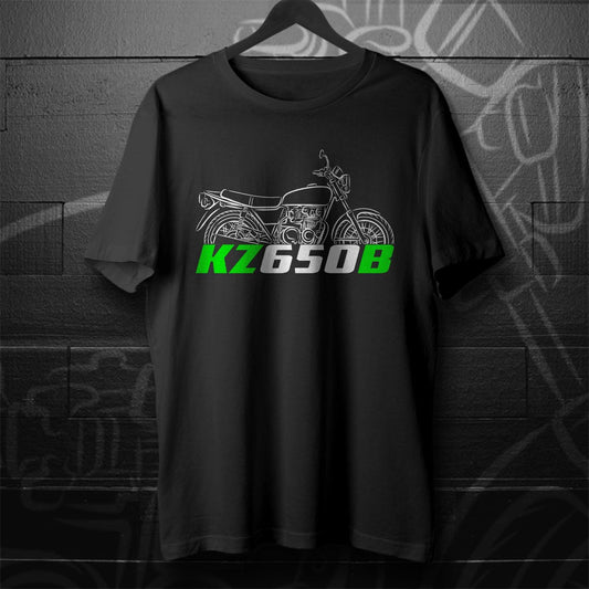 Kawasaki Z650B & KZ650B Inspired T-Shirt - Motorcycle Tee Shirt for Riders