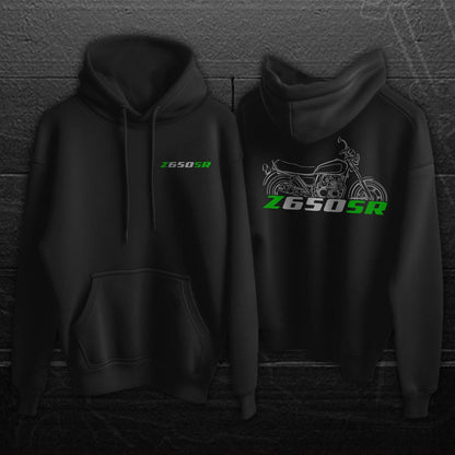 Kawasaki Z650 SR & KZ650 SR Inspired Hoodie - Motorcycle Sweatshirt for Riders