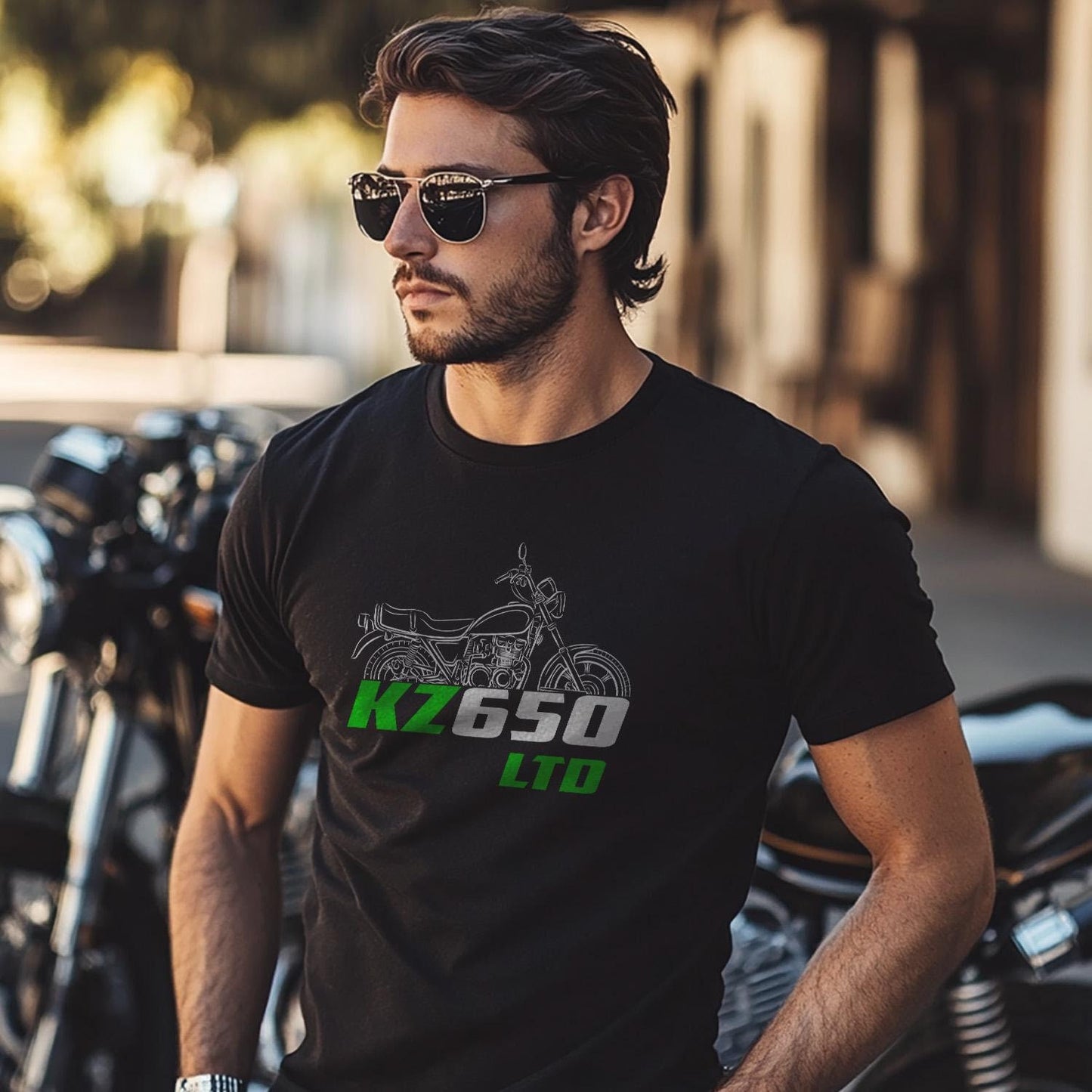 Kawasaki Z650 LTD & KZ650 LTD Inspired T-Shirt - Motorcycle Tee Shirt for Riders