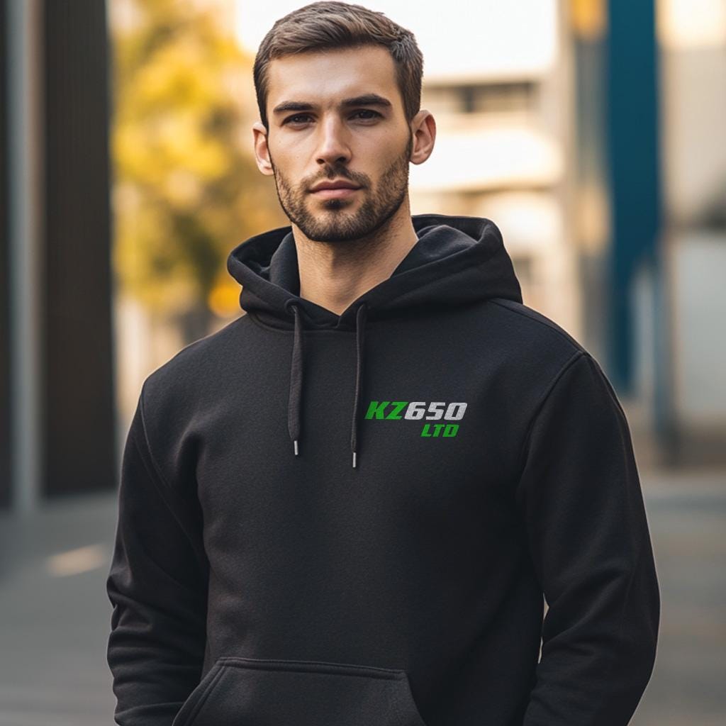 Kawasaki Z650 LTD & KZ650 LTD Inspired Hoodie - Motorcycle Sweatshirt for Riders