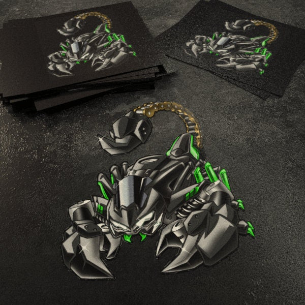 Kawasaki Z 900 2020-23 Inspired Stickers - Set of 3 Motorcycle Decals for Riders