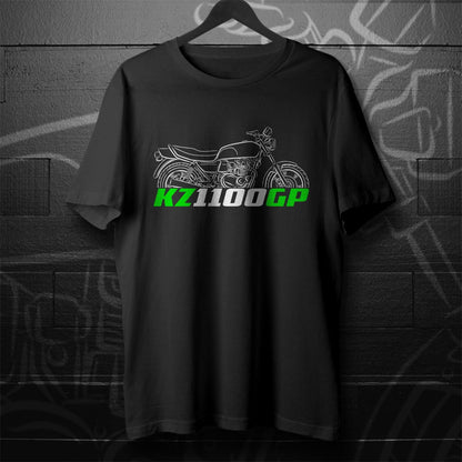 Kawasaki Z1100GP | KZ1100GP & GPZ1100 1981 Inspired T-Shirt - Motorcycle Tee Shirt for Riders