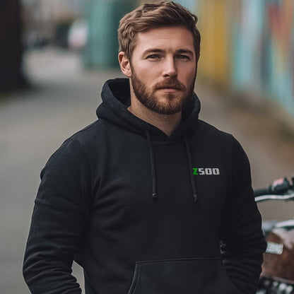 Kawasaki Z500 & KZ500 Inspired Hoodie - Motorcycle Sweatshirt for Riders