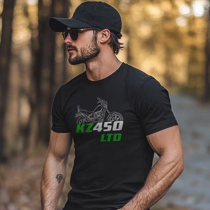 Kawasaki Z450 LTD & KZ450 LTD Inspired T-Shirt - Motorcycle Tee Shirt for Riders