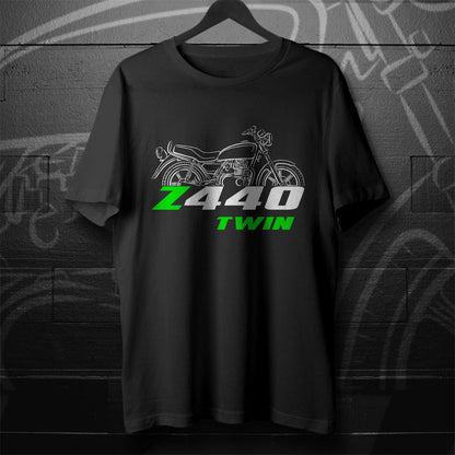 Kawasaki Z440 Twin Inspired T-Shirt - Motorcycle Tee Shirt for Riders