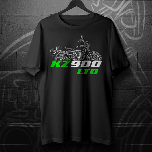 Kawasaki Z900 LTD & KZ900 LTD 1976 - 1977 Inspired T-Shirt - Motorcycle Tee Shirt for Riders