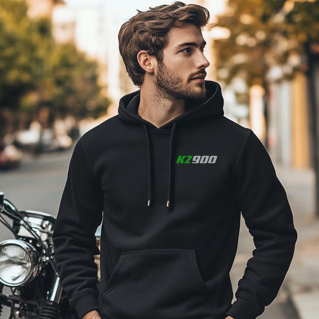 Kawasaki Z900 & KZ900 1976 - 1977 Inspired Hoodie - Motorcycle Sweatshirt for Riders