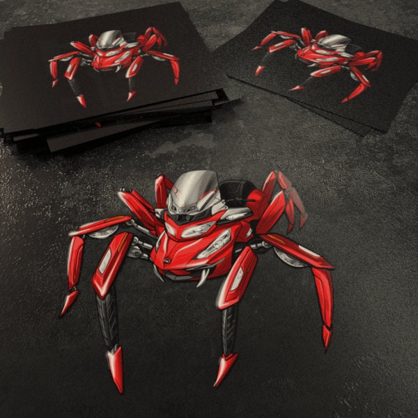 Can-Am Spyder RT 2014-19 Stickers - Set of 3 Motorcycle Decals for Riders