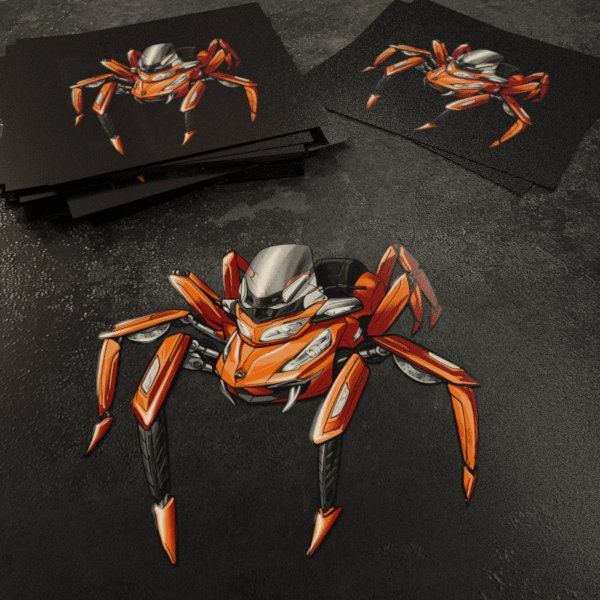 Can-Am Spyder RT 2014-19 Stickers - Set of 3 Motorcycle Decals for Riders